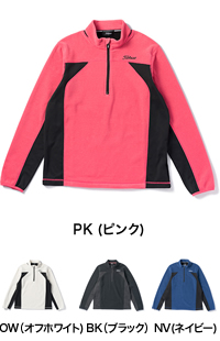 POWER STRETCH × ハニカムフリース ハーフジップジャケット